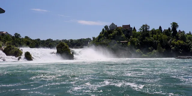 Schaffhausen Waterfall Rheinfall Switzerland