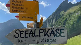 Seealpkäse on hike in Appenzell